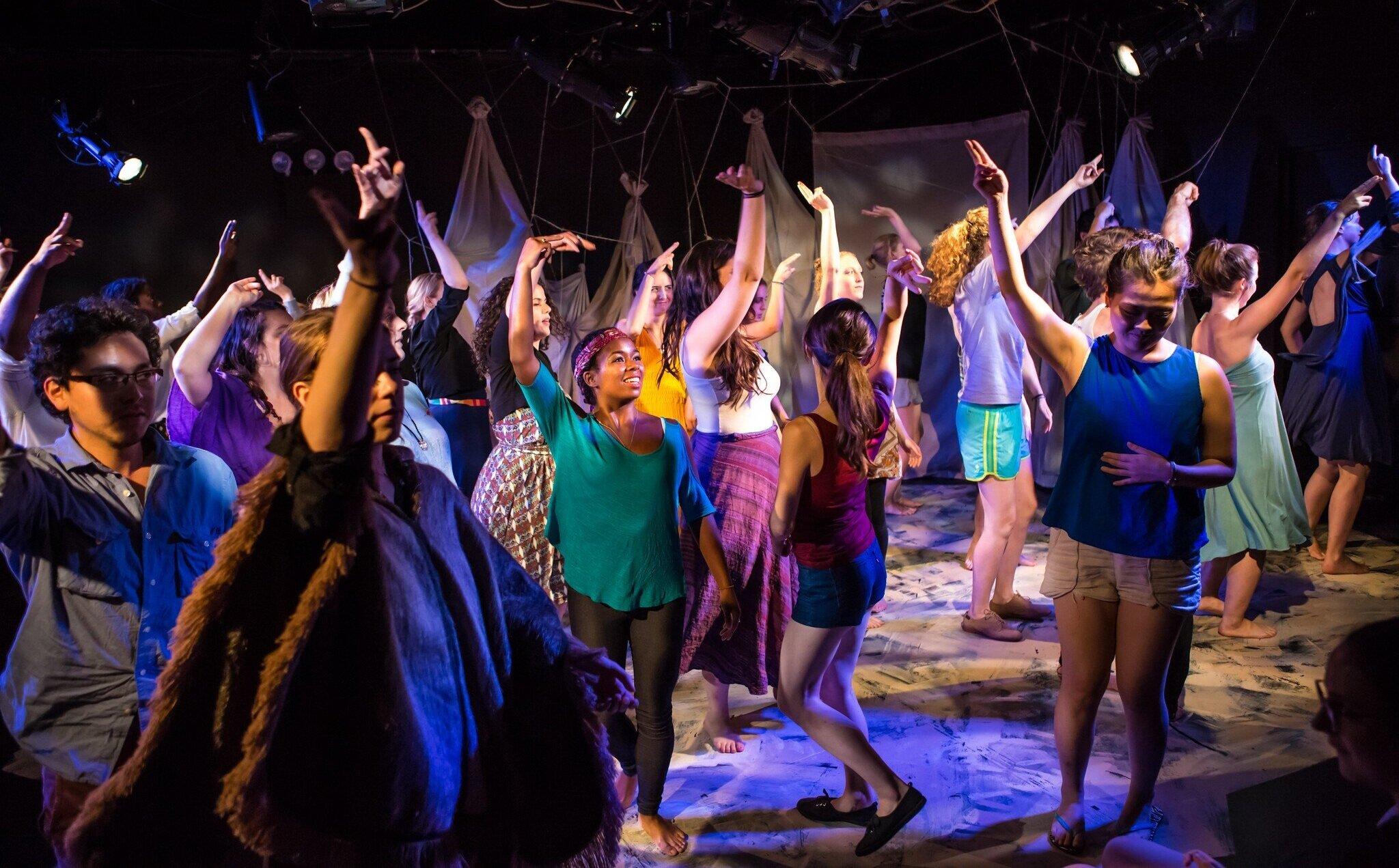 New work rehearsal and creation