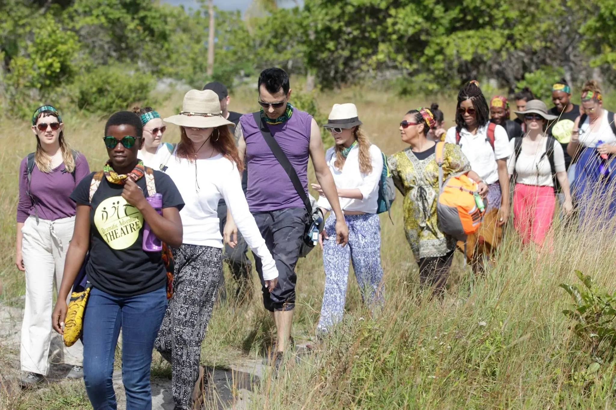 ACTion: Tanzania — company hiking in the field