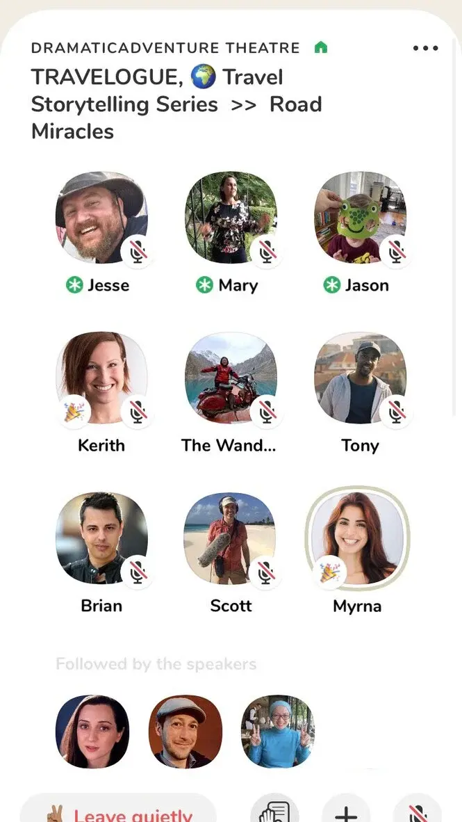 Travelogue on Clubhouse — Season 15/16